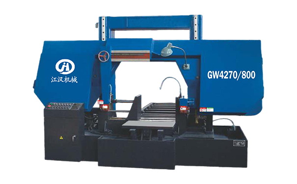 樊城GW4270/800双柱龙门卧式带锯床